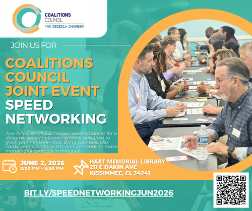 Joint Coalition Meeting: Speed Networking